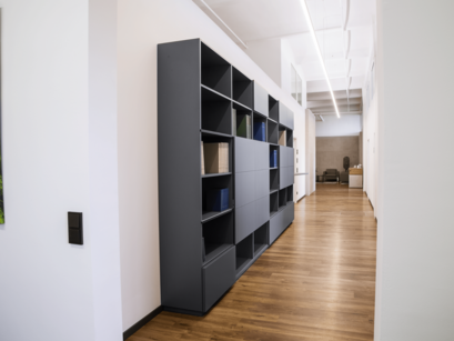 Bibliothekswand 